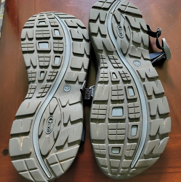 Men's Chaco gray & blue sandal size 12 - Picture 2 of 3
